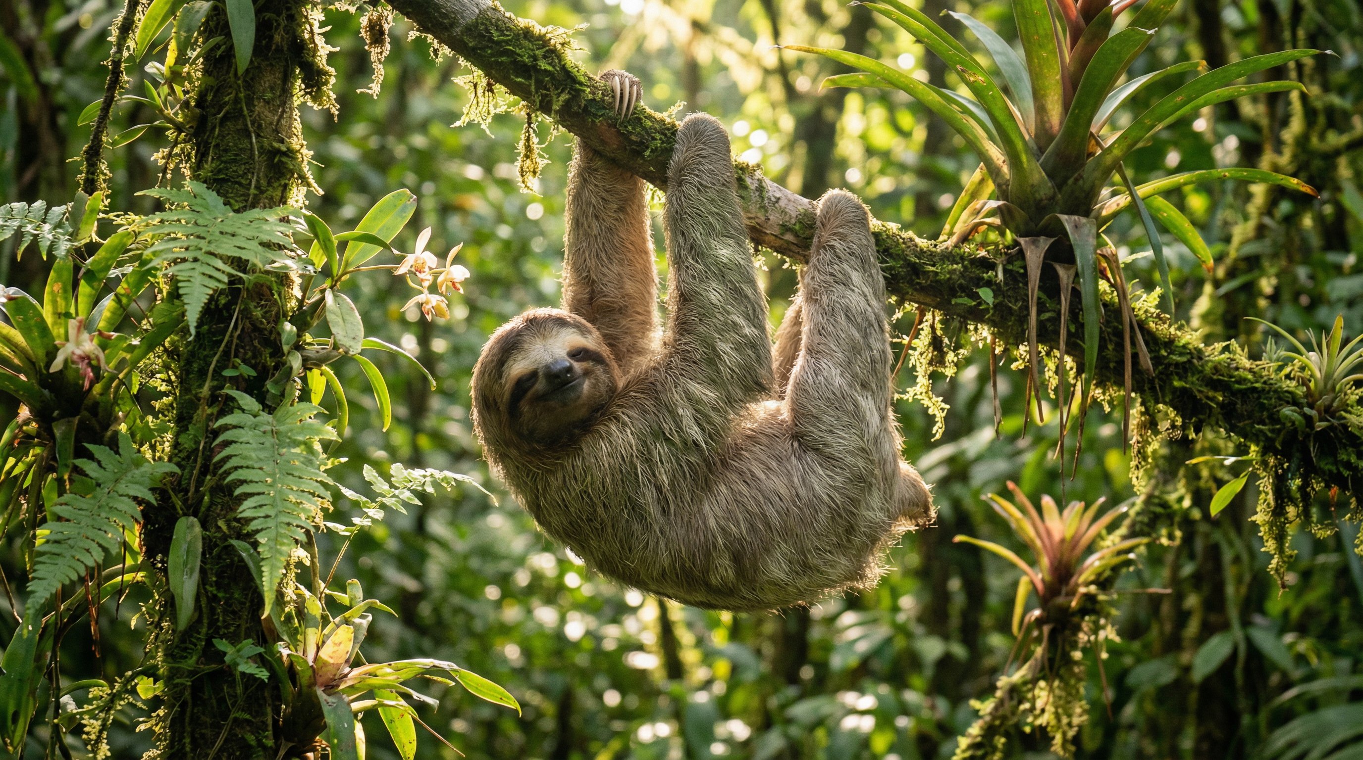 四爱树懒慢生活视频